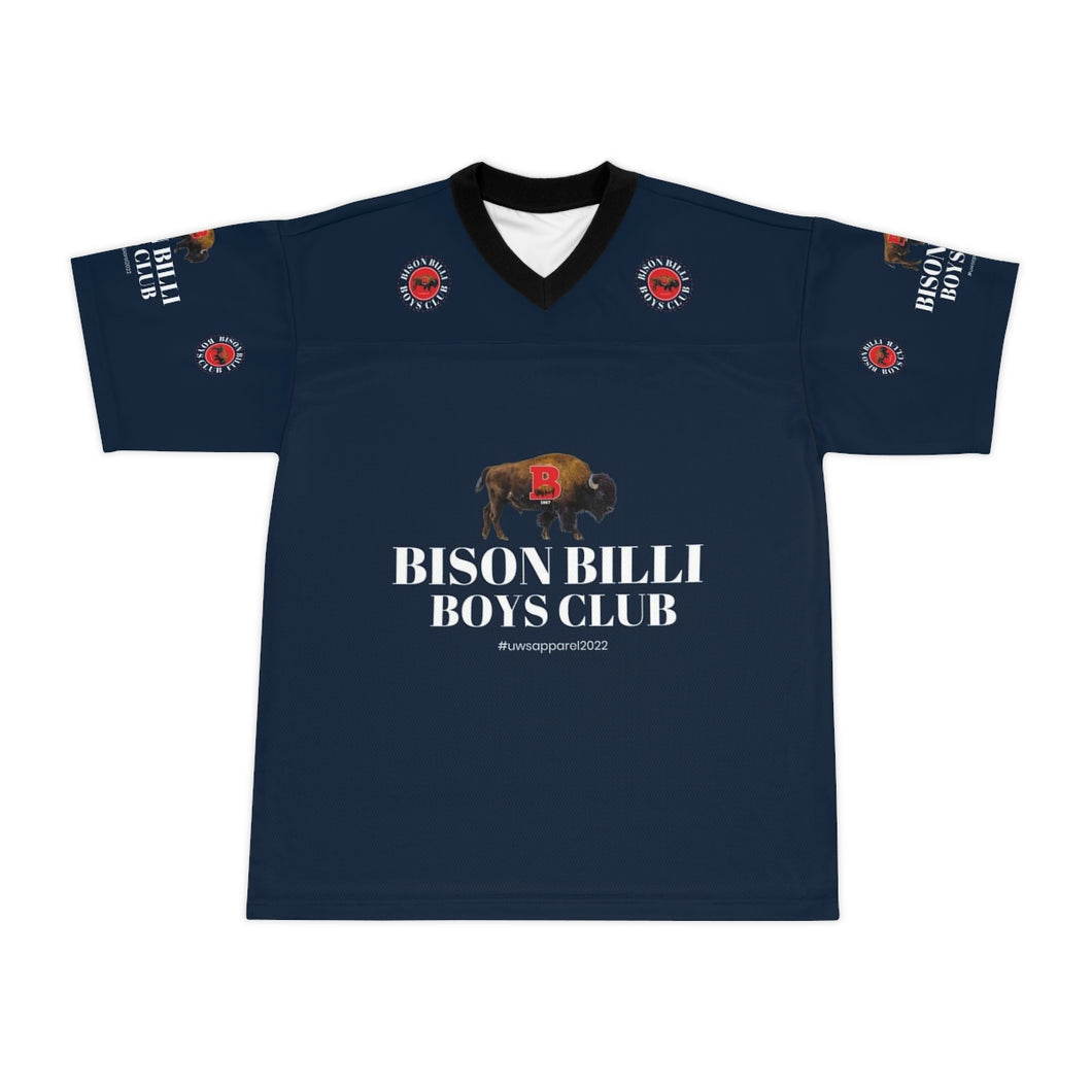BISON BILLI BOYS CLUB Unisex Football Jersey (Blue)
