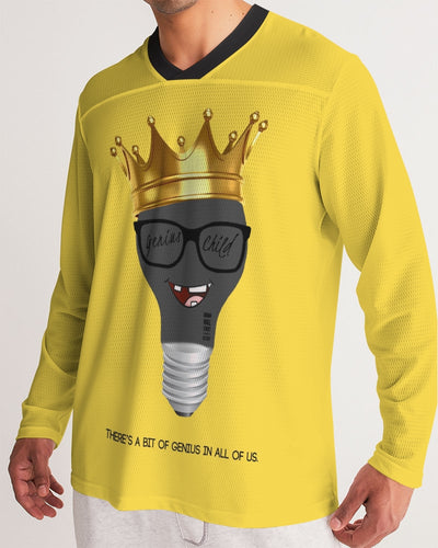 Genius Child  Men's Long Sleeve Sports Jersey