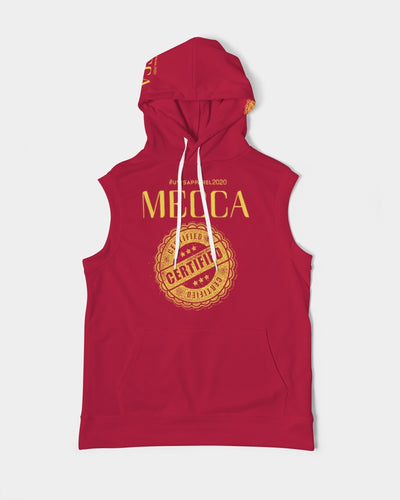 MECCA CERTIFIED Men's Premium Heavyweight Sleeveless Hoodie