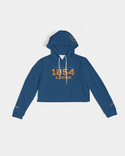 1854 Women's Cropped Hoodie (Lincoln)