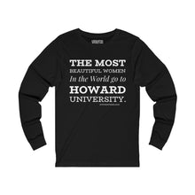 Load image into Gallery viewer, HOWARD WOMEN Unisex Jersey Long Sleeve Tee