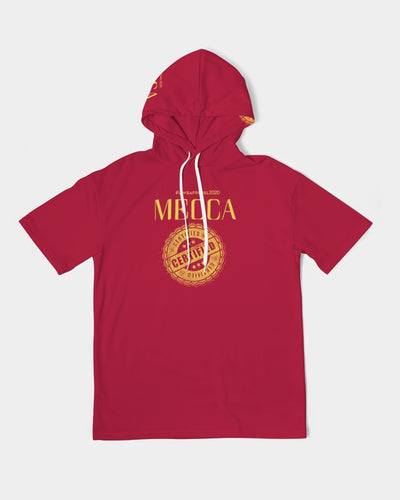 MECCA CERTIFIED Men's Premium Heavyweight Short Sleeve Hoodie