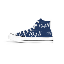 Load image into Gallery viewer, 1948 Chucks Cross Hi Top Canvas Shoe (Southern Christian College)
