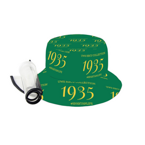 1935 Custom Bucket Hat with Removable TPU Full Face Shield