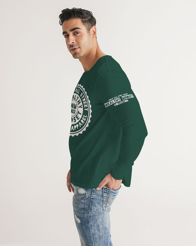 Wealthy Mindset Men's Long Sleeve Tee (Green)