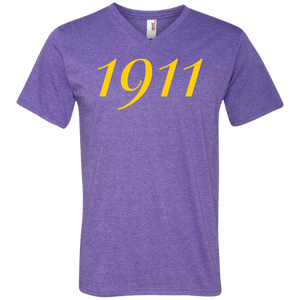 1911 Men's Printed V-Neck T-Shirt