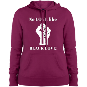 BLACK LOVE Ladies' Pullover Hooded Sweatshirt