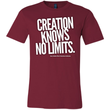 Load image into Gallery viewer, &quot;Creation Knows No Limits&quot; Unisex Jersey Short-Sleeve T-Shirt