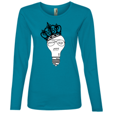 Load image into Gallery viewer, Genius Child (1999 w/crown) Ladies&#39; Lightweight LS T-Shirt