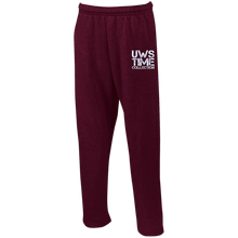 Load image into Gallery viewer, UWS TIME COLLECTION Open Bottom Sweatpants with Pockets