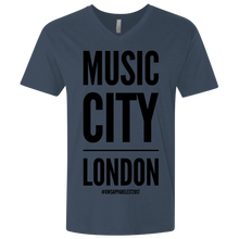 Load image into Gallery viewer, MUSIC CITY LONDON Men&#39;s Premium Fitted SS V-Neck