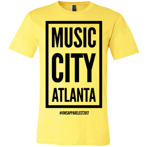 MUSIC CITY ATLANTA Unisex Jersey Short-Sleeve T-Shirt
