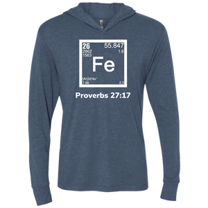 Fe-Proverbs1 Unisex Triblend LS Hooded T-Shirt