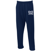 Load image into Gallery viewer, UWS TIME COLLECTION Open Bottom Sweatpants with Pockets