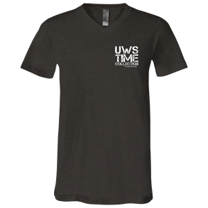 UWS TC LOGO Unisex Jersey SS V-Neck T-Shirt