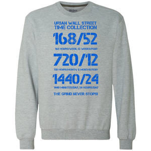 UWS Time Collection Heavyweight Crewneck Sweatshirt (Blue/Grey)
