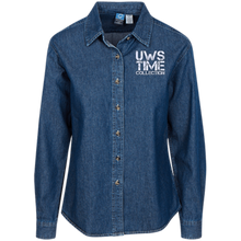 Load image into Gallery viewer, UWS TIME COLLECTION Ladies&#39; LS Denim Shirt