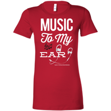 Load image into Gallery viewer, &quot;Music To My Ear...&quot; Ladies&#39; Favorite T-Shirt