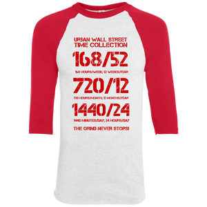 UWS Time Collection (Red print) Raglan Jersey