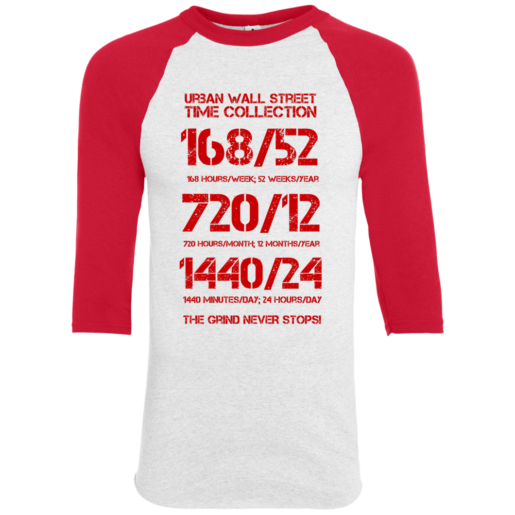 UWS Time Collection (Red print) Raglan Jersey
