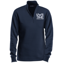 Load image into Gallery viewer, UWS TIME COLLECTION Ladies&#39; 1/4 Zip Sweatshirt