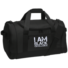 Load image into Gallery viewer, I AM BLACK EXCELLENCE Travel Sports Duffel