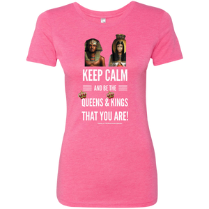 Keep Calm... Ladies' Triblend T-Shirt