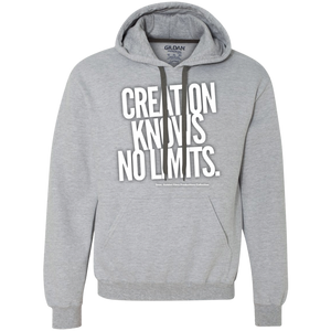 "Creation Knows No Limits" Heavyweight Pullover Fleece Sweatshirt