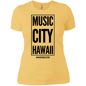 MUSIC CITY HAWAII Ladies' Boyfriend T-Shirt