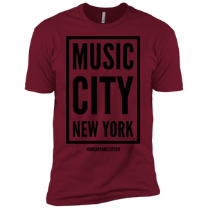 MUSIC CITY NEW YORK Premium Short Sleeve T-Shirt