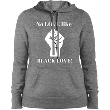 Load image into Gallery viewer, BLACK LOVE Ladies&#39; Pullover Hooded Sweatshirt