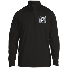 Load image into Gallery viewer, UWS TIME COLLECTION (white print) 1/2 Zip Raglan Performance Pullover