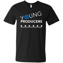 Load image into Gallery viewer, YOUNG PRODUCERS Men&#39;s Printed V-Neck T-Shirt