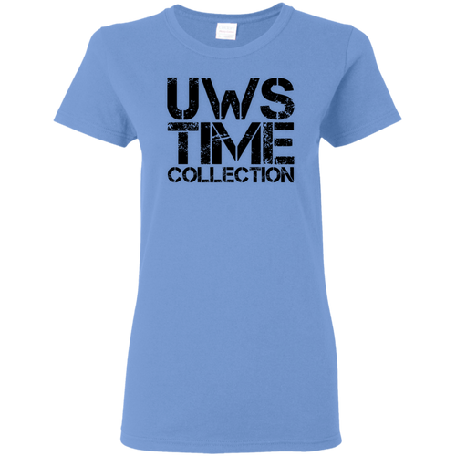 UWS Time Collection logo! Black print Ladies T-Shirt