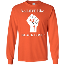 Load image into Gallery viewer, BLACK LOVE LS Ultra Cotton T-Shirt