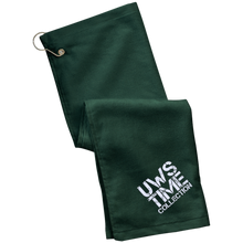 Load image into Gallery viewer, UWS TC LOGO Port Authority Grommeted Golf Towel