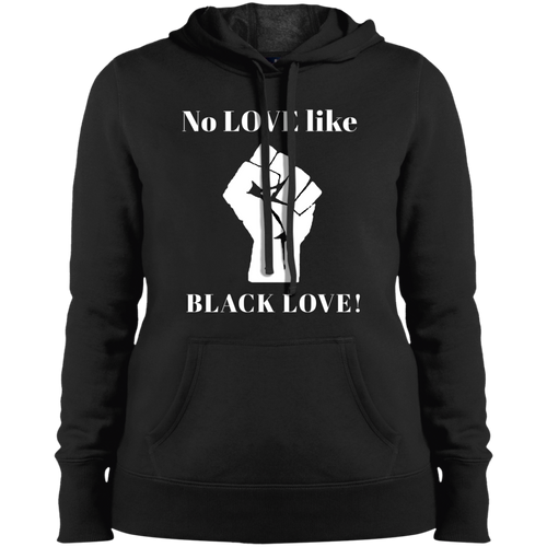 BLACK LOVE Ladies' Pullover Hooded Sweatshirt