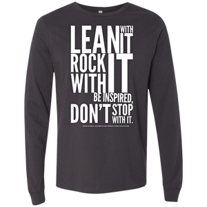"Lean With It..."  Men's Jersey LS T-Shirt