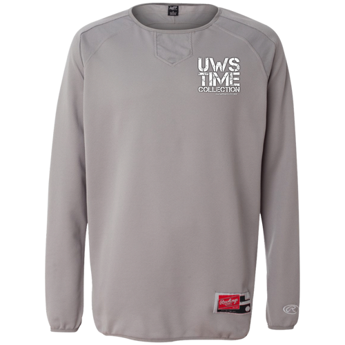 UWS TC LOGO (crest) Rawlings® Flatback Mesh Fleece Pullover