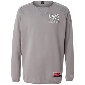 UWS TC LOGO (crest) Rawlings® Flatback Mesh Fleece Pullover
