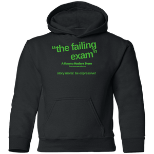 "The Failing Exam" Youth Pullover Hoodie