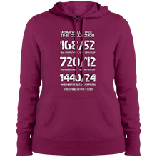 Load image into Gallery viewer, UWS TIME COLLECTION Ladies&#39; Pullover Hooded Sweatshirt
