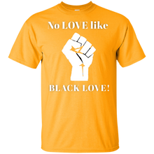 Load image into Gallery viewer, BLACK LOVE Gildan Youth Ultra Cotton T-Shirt