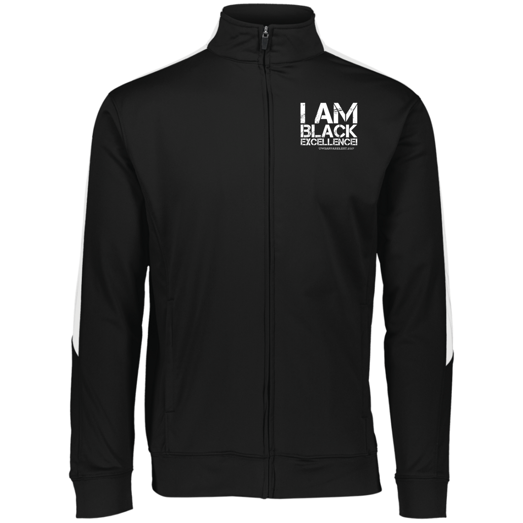 I AM BLACK EXCELLENCE Colorblock Full Zip