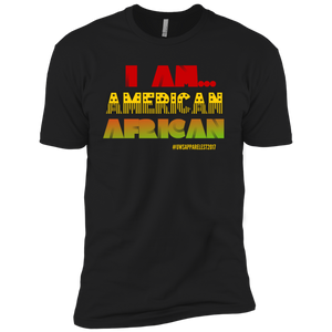 I AM AMERICAN AFRICAN Premium Short Sleeve T-Shirt