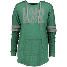 Load image into Gallery viewer, I AM BLACK EXCELLENCE Ladies Hooded Low Key Pullover