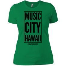 Load image into Gallery viewer, MUSIC CITY HAWAII Ladies&#39; Boyfriend T-Shirt