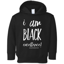 Load image into Gallery viewer, I AM BLACK EXCELLENCE Toddler Fleece Hoodie