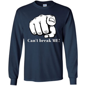YOU CAN'T BREAK ME Youth LS T-Shirt