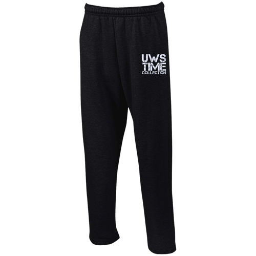 UWS TIME COLLECTION Open Bottom Sweatpants with Pockets